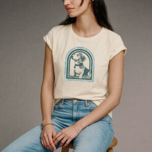 Dog in the window tee