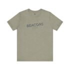 Beacons Leucadia tee by Leucadia Mercantile — heathered sage Bella+Canvas California tee