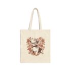 Botanical Dog Tote Bag (Eco Cotton)