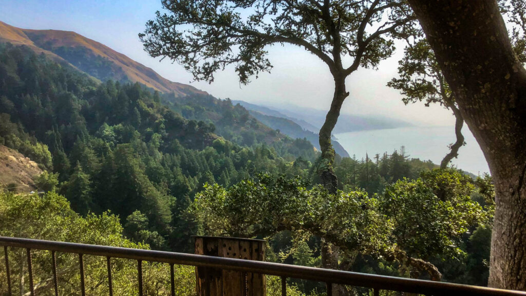 Big Sur Coastline looking south from Nepenthe Restaurant