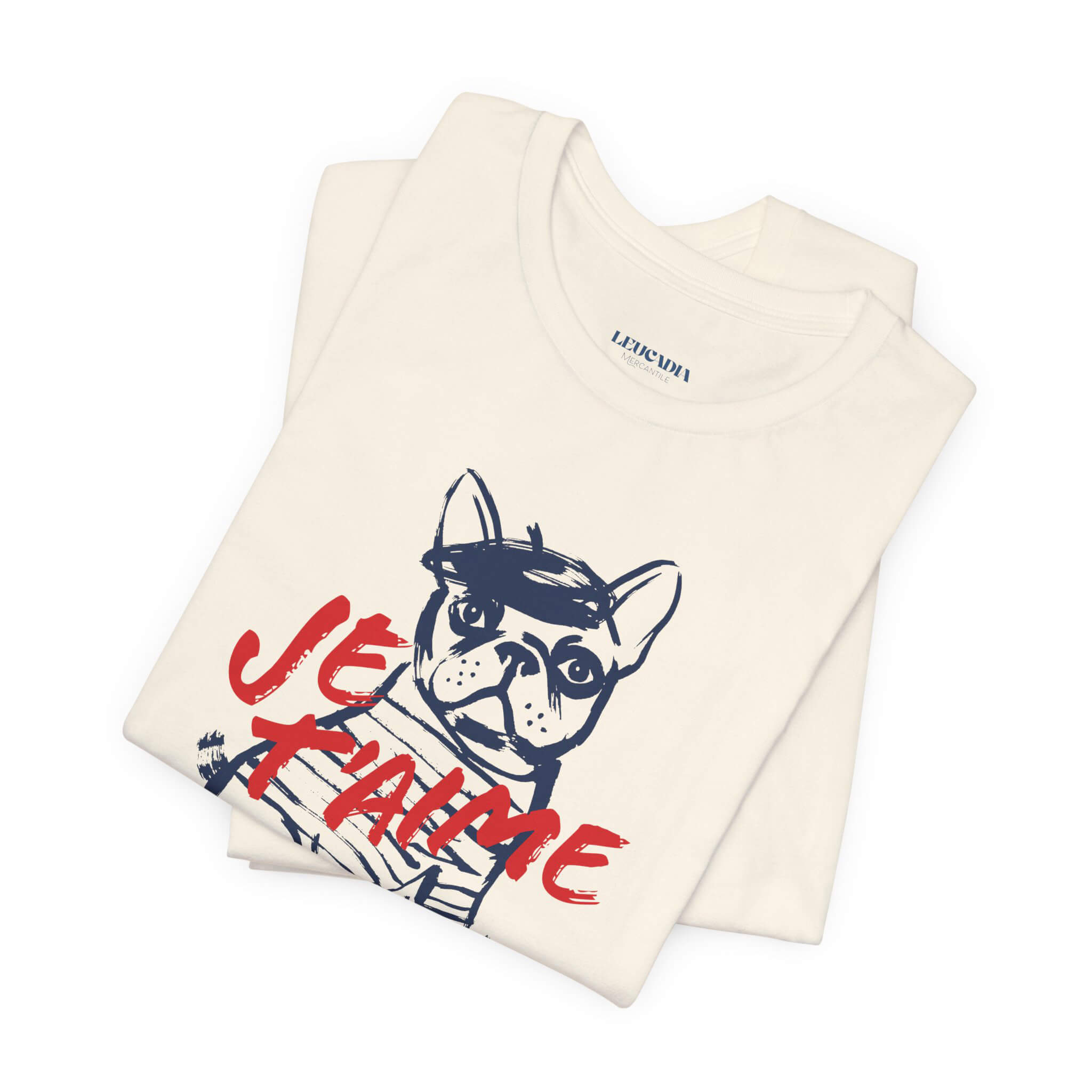 Frenchie Je T'aime Tee