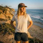 Leucadia Wave Corduroy Cap — embroidered wave logo, Leucadia Mercantile