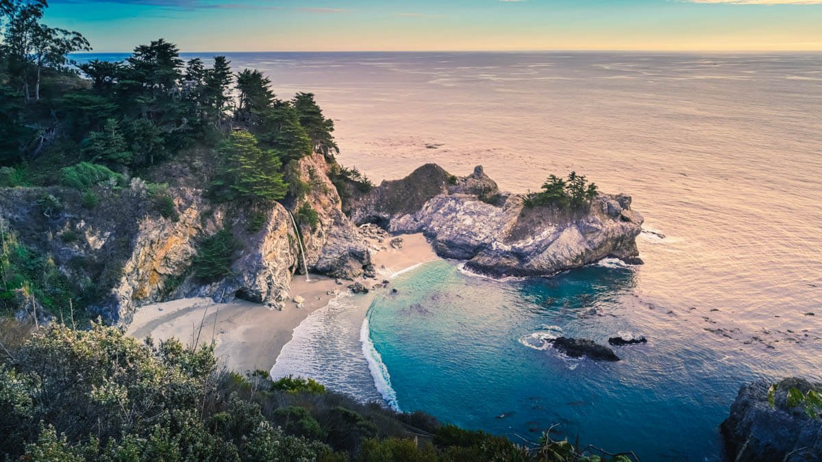 McWay Falls in Big Sur California