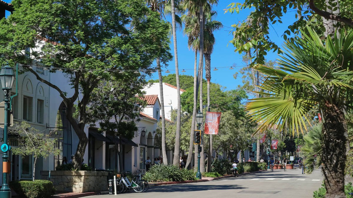 State Street in Downtown Santa Barbara