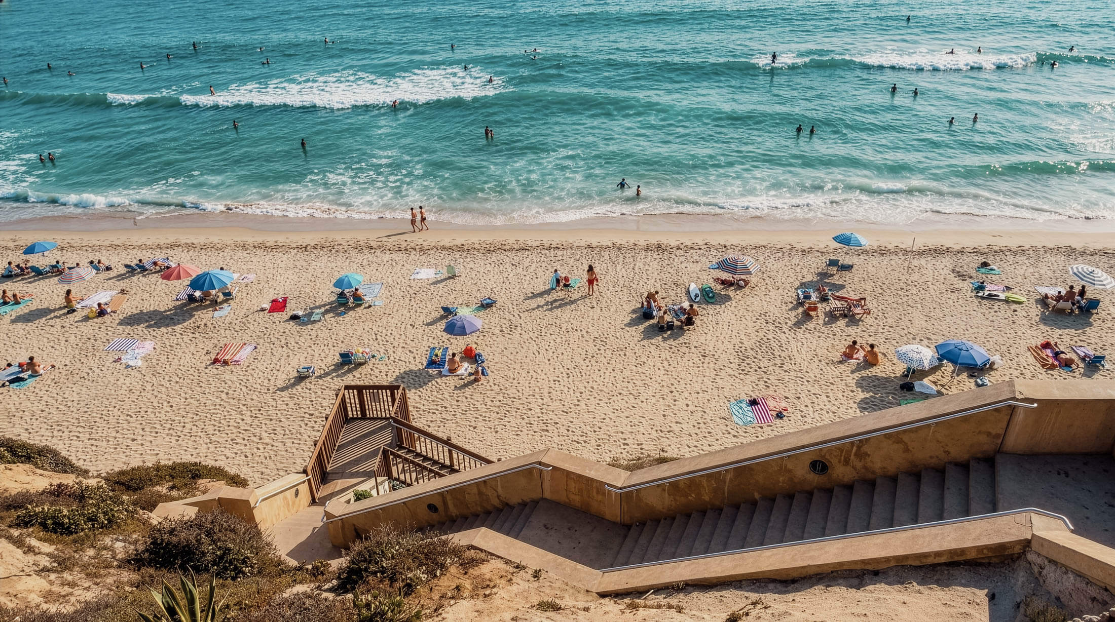 Stone Steps Beach in Encinitas - Leucadia Mercantile