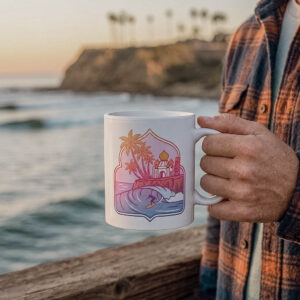 Swami's mug — California coastal coffee mug by Leucadia Mercantile