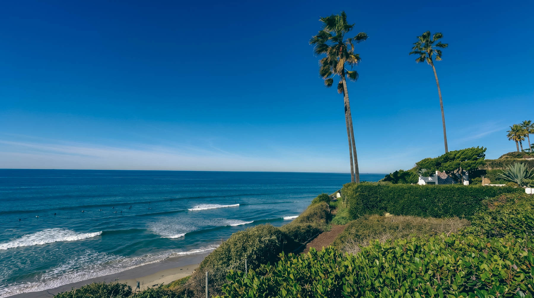 Swamis garden and view