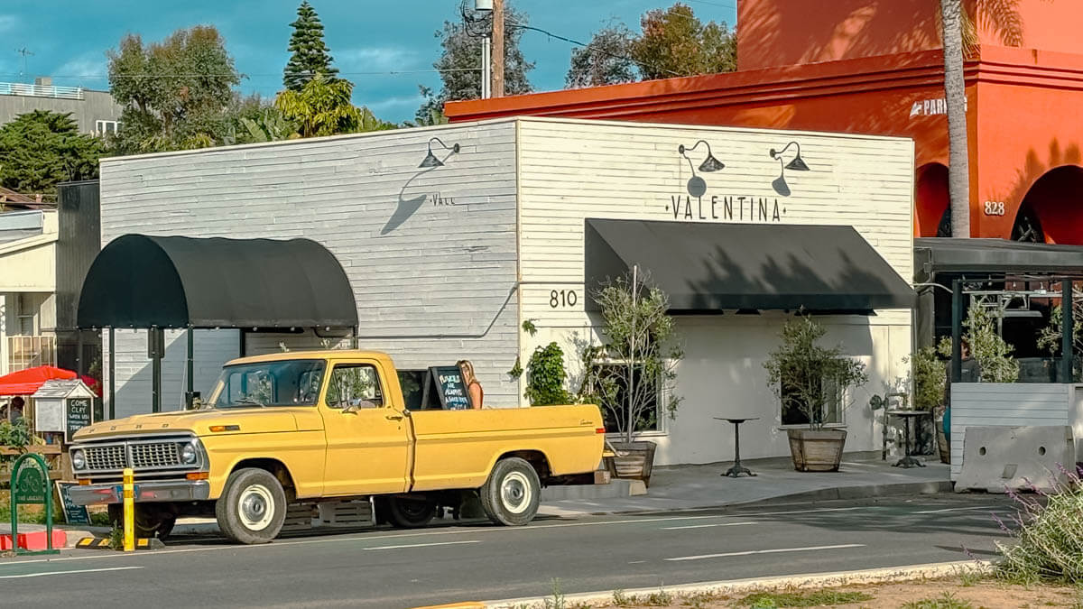 Valentina Restaurant in Leucadia, California