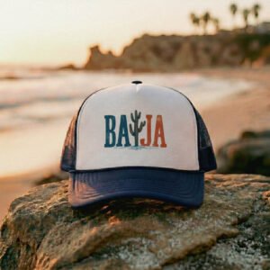 Baja Trucker Hat — Vintage Cactus Desert Hat | Leucadia Mercantile