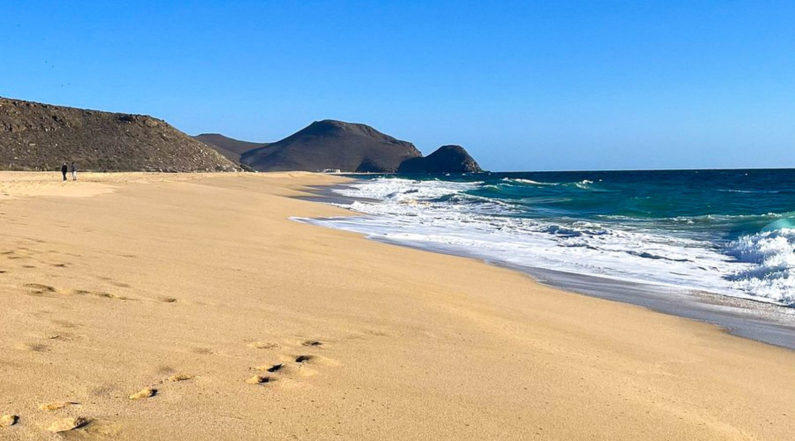 Beach near Todos Santos Mexico