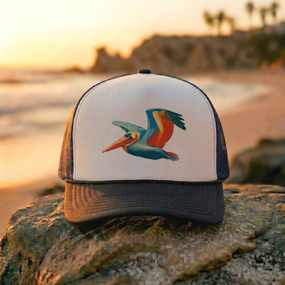 Pacific Pelican Trucker Hat