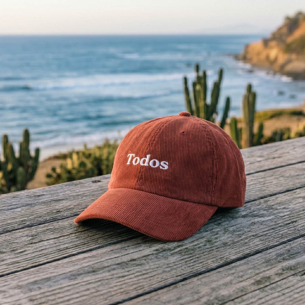Todos Santos Corduroy Cap — Baja California surf hat