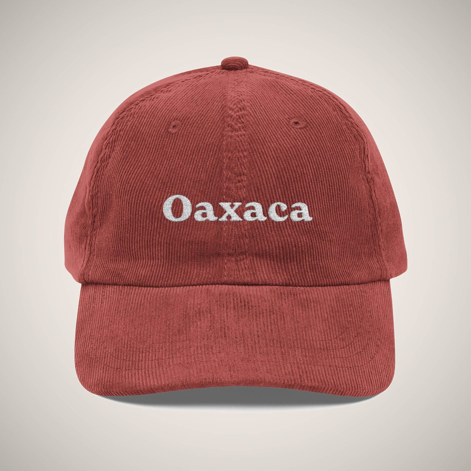Oaxaca Corduroy Cap — Mexico